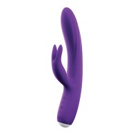 VeDO Thumper Bunny Vibrador Doble Recargable - Púrpura Profundo
