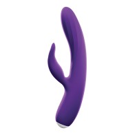 VeDO Thumper Bunny Vibrador Doble Recargable - Púrpura Profundo