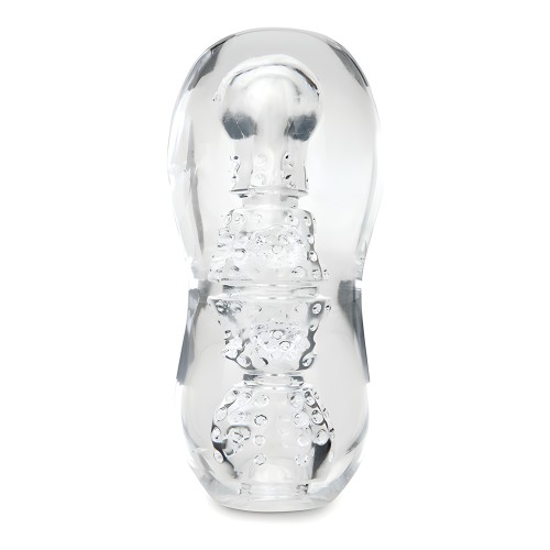 ZOLO Gripz Dotted Stroker - Transparente