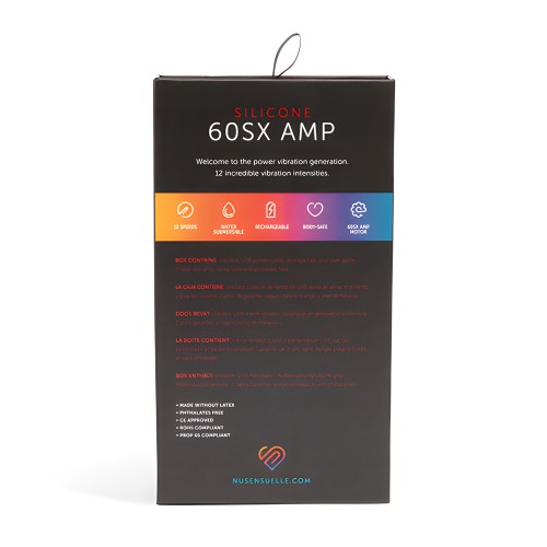 Nu Sensuelle 60SX AMP Silicone Bullet