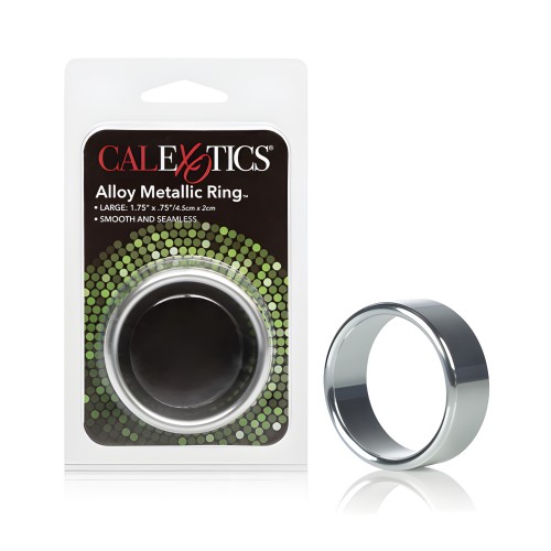 Alloy Metallic Ring - Large Silver