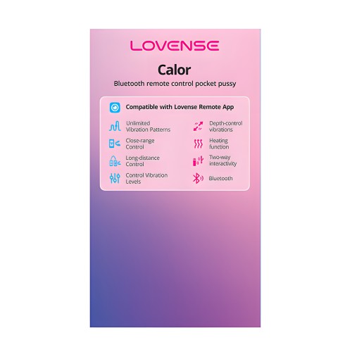 Lovense Calor Masturbador Compacto Calentador - Negro