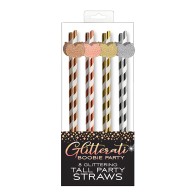 Popotes Glitterati Boobie Party - Pack de 8