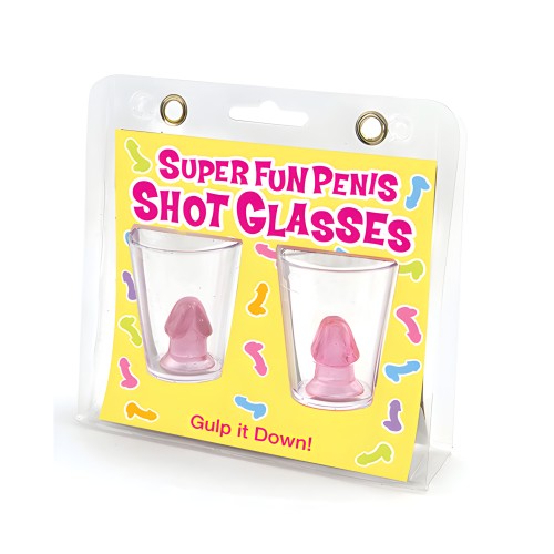 Super Fun Penis Shot Glasses - Set of 2
