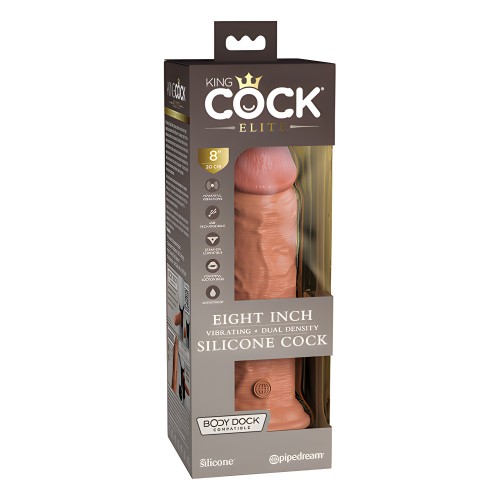 King Cock Elite 8" Vibrating Cock
