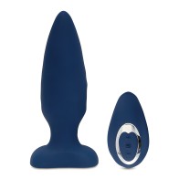 Nu Sensuelle Andii Vertical Roller Motion Butt Plug - Navy
