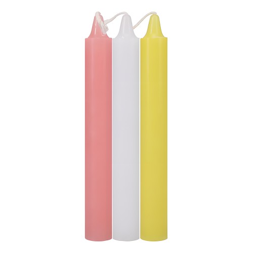 Japanese Drip Candles - Pack of 3