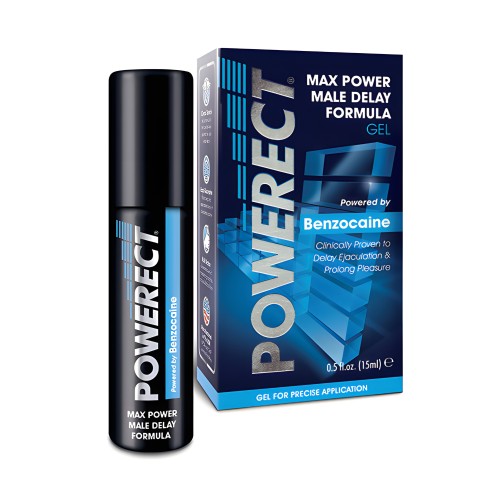 Powerect Benzocaine Delay Serum for Enhanced Performance