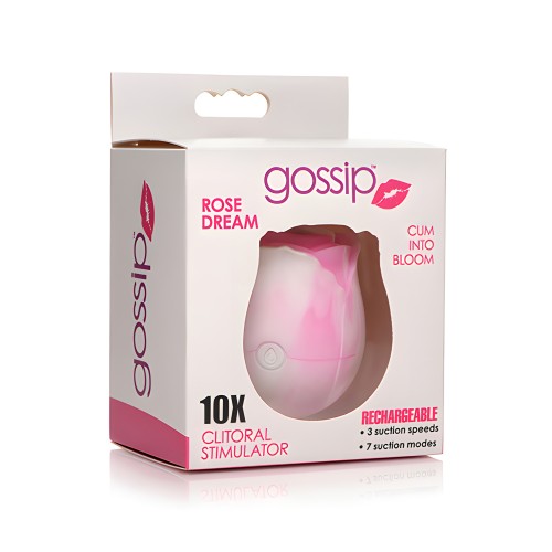 Curve Toys Gossip Clitoral Vibrator - Rose Dream Swirl