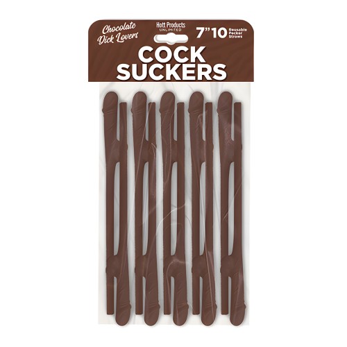 Cock Suckers Pecker Straws