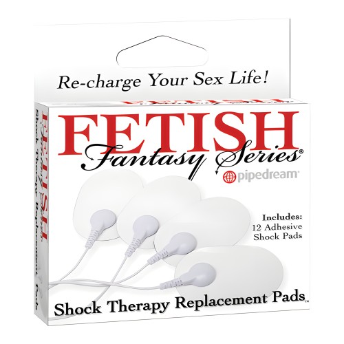 Fetish Fantasy Shock Therapy Almohadillas de Repuesto - 12 pc