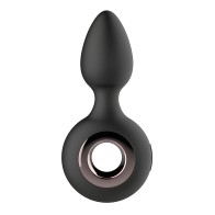 Gender Fluid Tremor Ring Plug Anal Vibe - Black