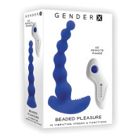 Gender X Beaded Pleasure - Curved & Vibrating