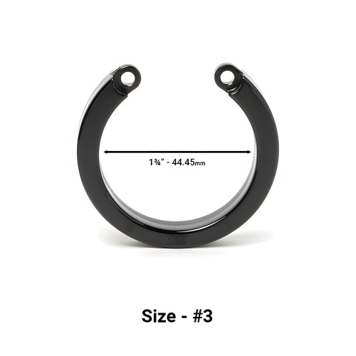 Cage para Pene U-Ring #3 - Negro