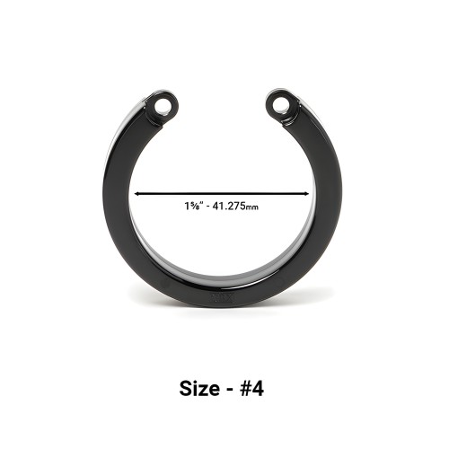 Cock Cage U-Ring #4 in Black
