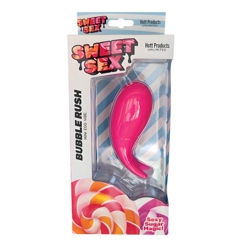 Sweet Sex Bubble Rush Mini Huevo Vibe - Magenta