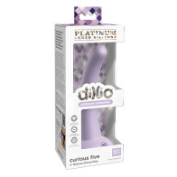 Dildo de Silicona Dillio Platinum - Púrpura