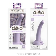 Dildo de Silicona Dillio Platinum - Púrpura
