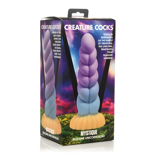 Creature Cocks Unicorn Silicone Dildo - Multi Color