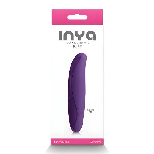 INYA Flirt Vibrator - Dark Purple