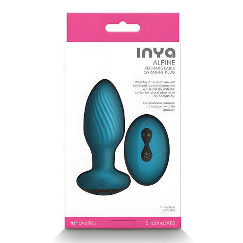 INYA Alpine Remote Butt Plug - Teal