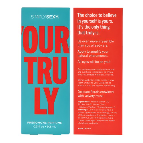 Perfume de Feromonas Simply Sexy - .3 oz Yours Truly