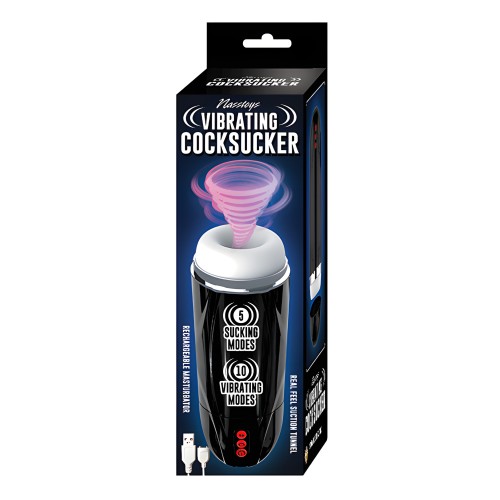 Masturbador Vibrador Cocksucker - Negro