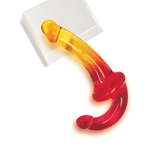 Shades Gradient Strapless Strap On - Pink/Yellow