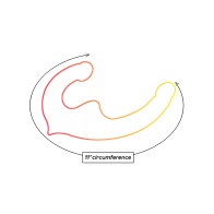 Shades Gradient Strapless Strap On - Pink/Yellow