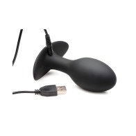 Rooster Rumbler Plug Anal Vibrante - Negro