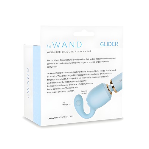 Le Wand Glider Weighted Silicone Attachment