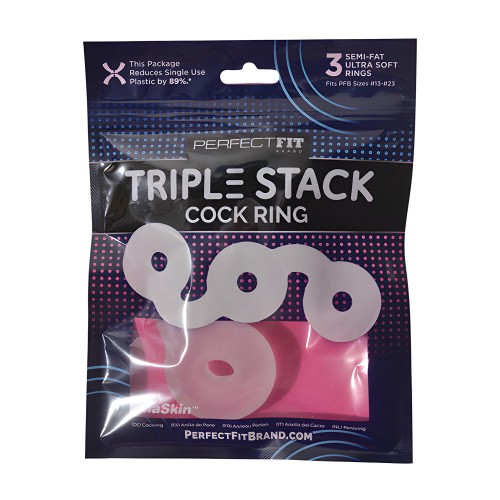 Anillo Triple Donut Perfect Fit
