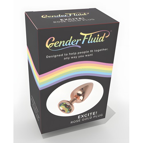 Gender Fluid Excite! Plug | Smooth Design for Easy Use