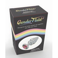 Gender Fluid Excite! Plug Ribeteado - Plata