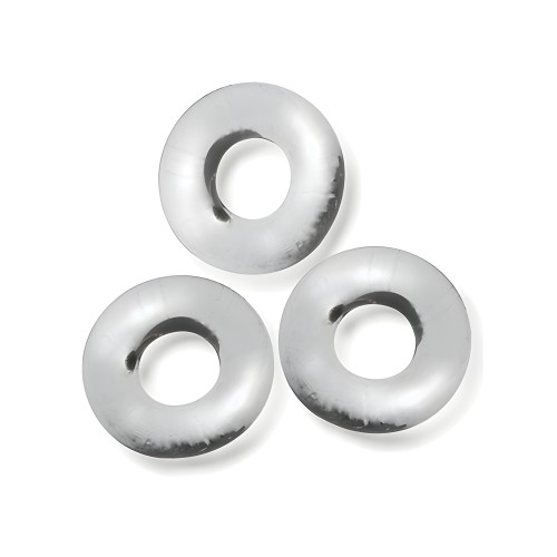 Oxballs Fat Willy Jumbo Cock Rings - Clear