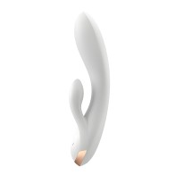 Satisfyer Double Flex G-Spot Vibrator - White