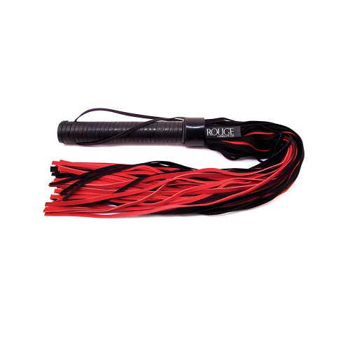 Rouge Suede Flogger - Black/Red
