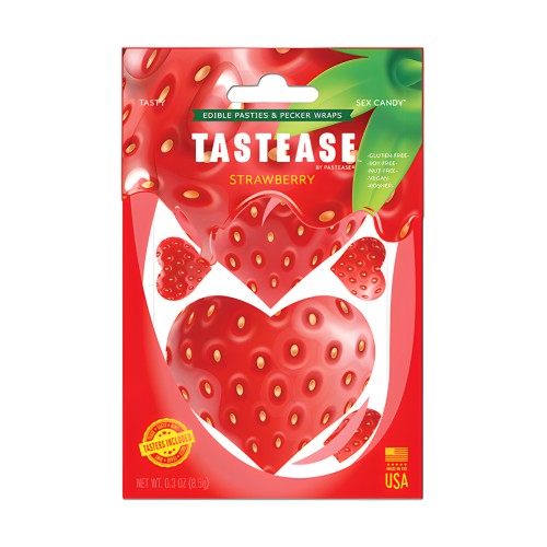 Pastease Tastease Pasties Comestibles y Envoltorios - Fresa