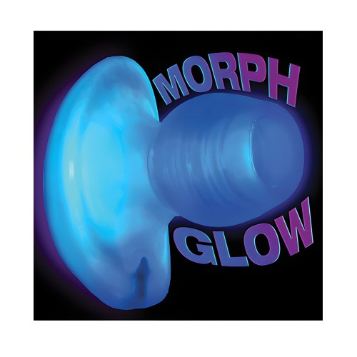 Oxballs Glowhole 2 Buttplug w/LED Insert - Blue Morph