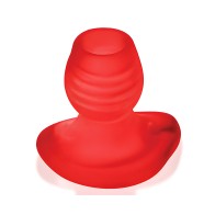 Oxballs Glowhole 2 Hollow Buttplug - Red Morph