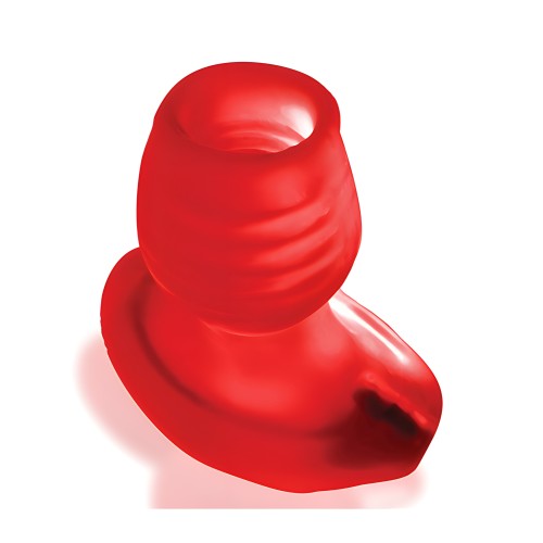 Oxballs Glowhole 2 Hollow Buttplug - Red Morph