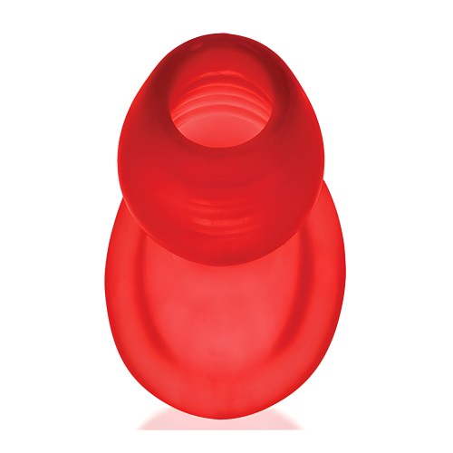 Oxballs Glowhole 2 Hollow Buttplug - Red Morph