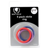 Spartacus Nitrile Cock Ring Set - Enhance Your Pleasure