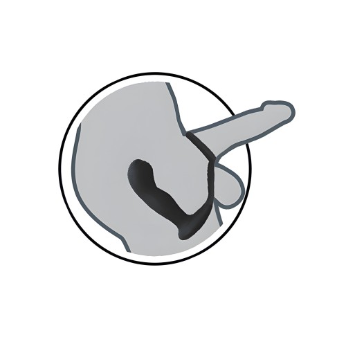 Masajeador Prostático Butts Up - Negro