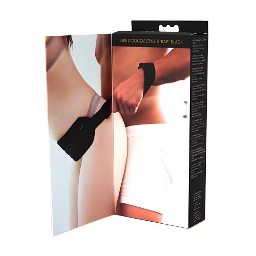 Correa Doggie Style Sportsheets - Negra Impermeable