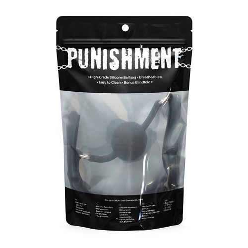 Punishment Silicone Ball Gag