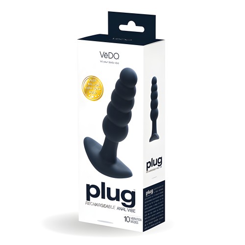 VeDO Plug Anal Recargable - Negro