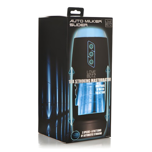 Masturbador Deslizante Auto Milker - Negro