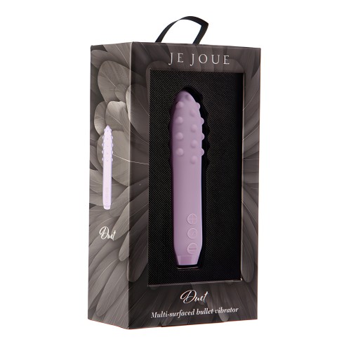 Je Joue Duet Bullet Vibrator - Lilac