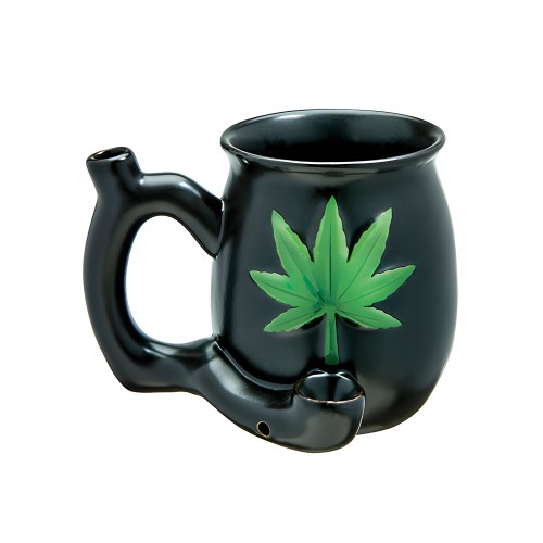 Fashioncraft Green Leaf Mug
